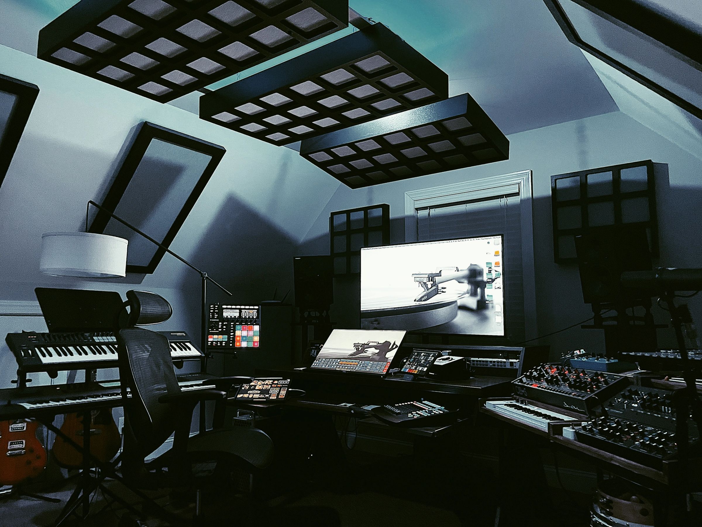 The Mountclear Productions studio in Nashville